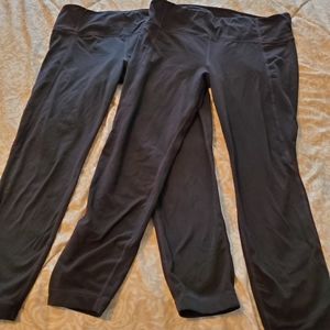 2 pair of Athleta capri leggings